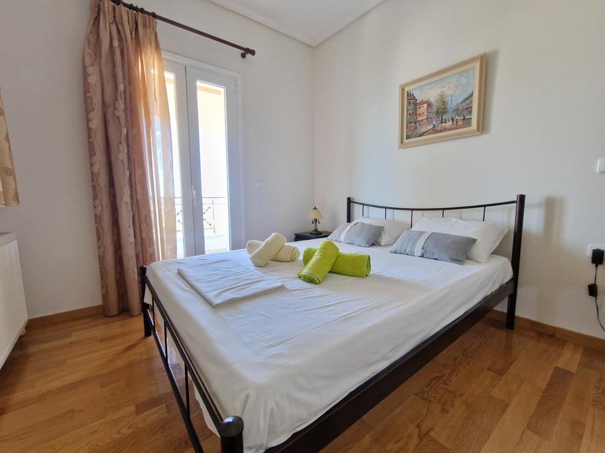 Villa Liana : Luxury Villa With Fantastic Sea View, Near Airport Pórto Ráfti Kültér fotó