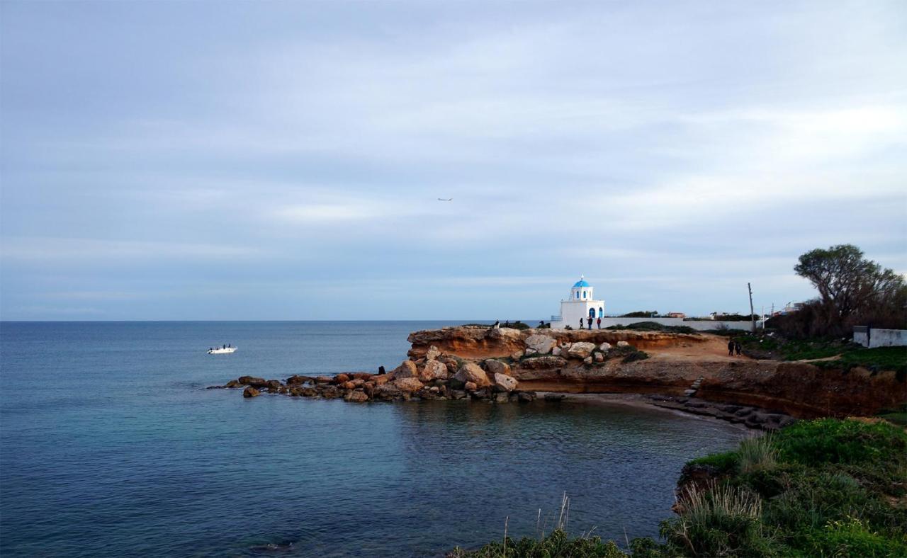 Villa Liana : Luxury Villa With Fantastic Sea View, Near Airport Pórto Ráfti Kültér fotó